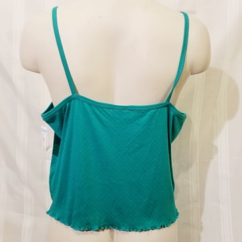 5/$25 Summer Sale!!! Abound Green Knit Crop Top Sz XXL - Picture 3 of 4